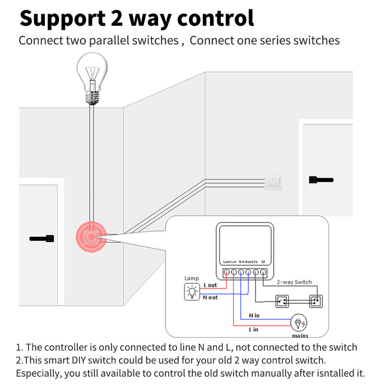 Tuya Wifi Aplicação Timing Home Smart Switch Socket Wifi Smart Switch Interruptor Inteligente Suporte de controle de voz