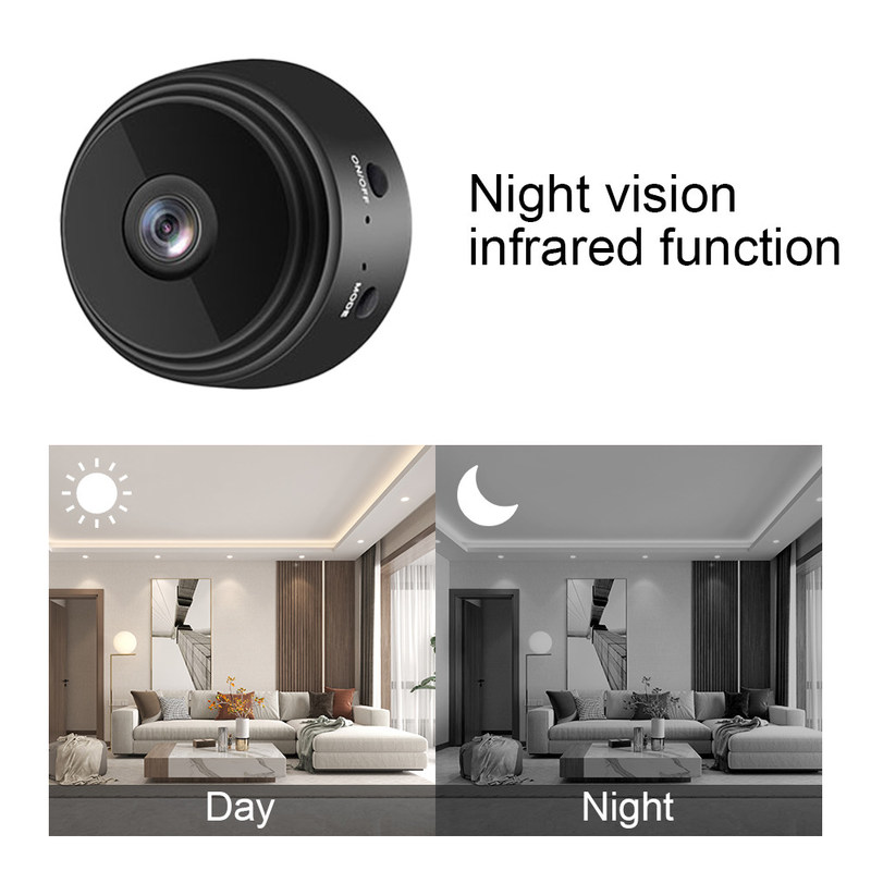 Aplicação de voz Remote Wireless Smart Security A9 Camera mais rentável suporte de controle de aplicativo e funções de verificação remotamente