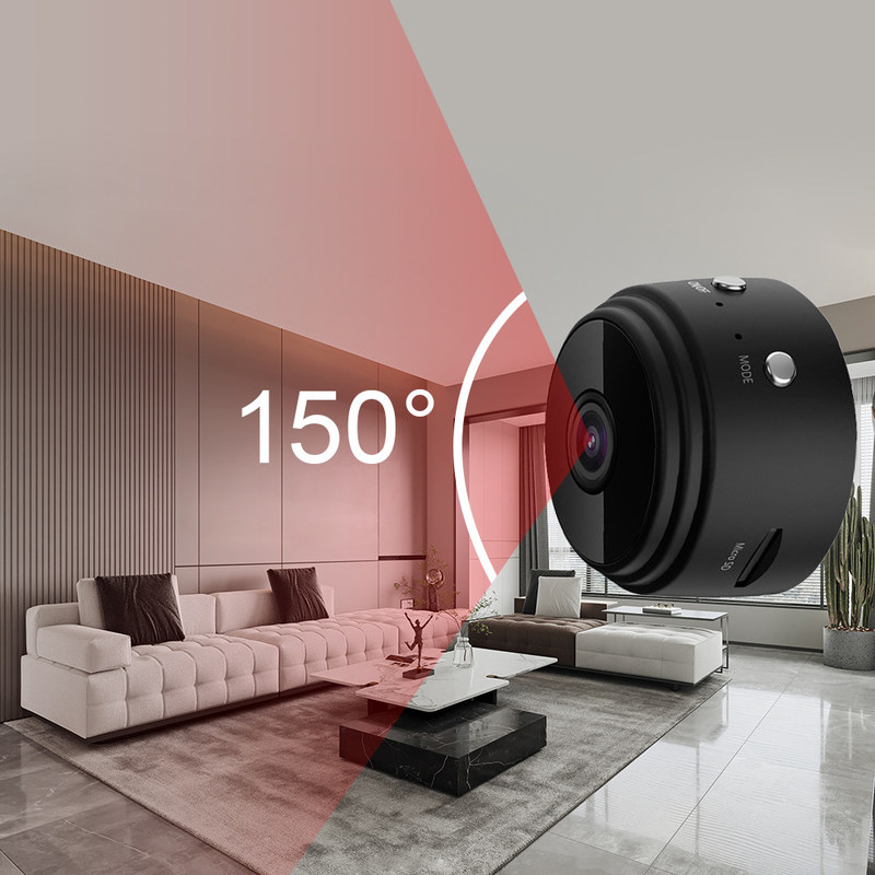 Aplicação de voz Remote Wireless Smart Security A9 Camera mais rentável suporte de controle de aplicativo e funções de verificação remotamente
