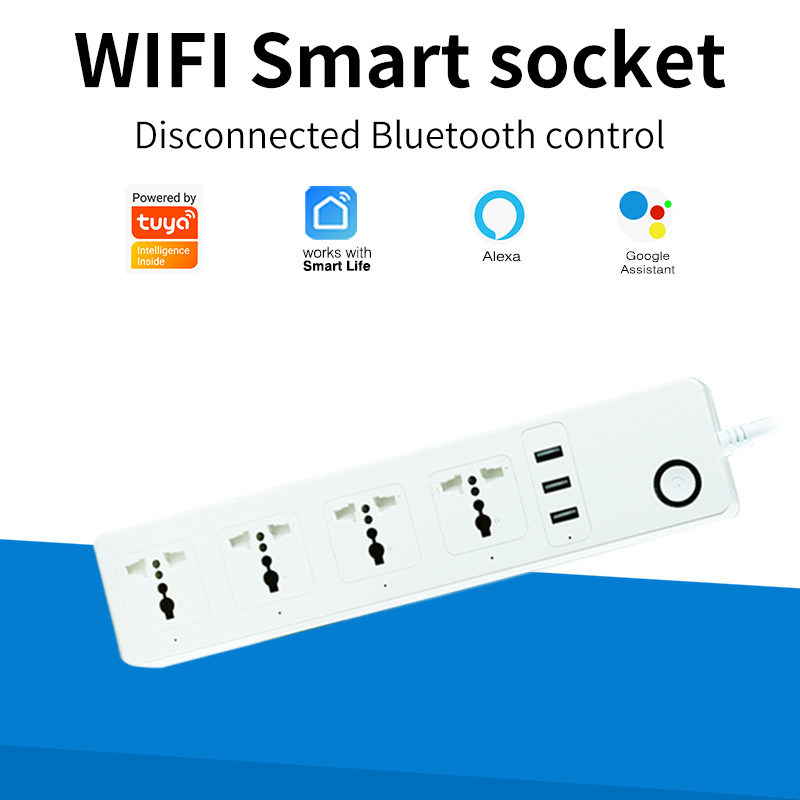 Soquete de controle remoto dos Wi Fi Homekit Smart 2,6 onças de soquete exterior remoto