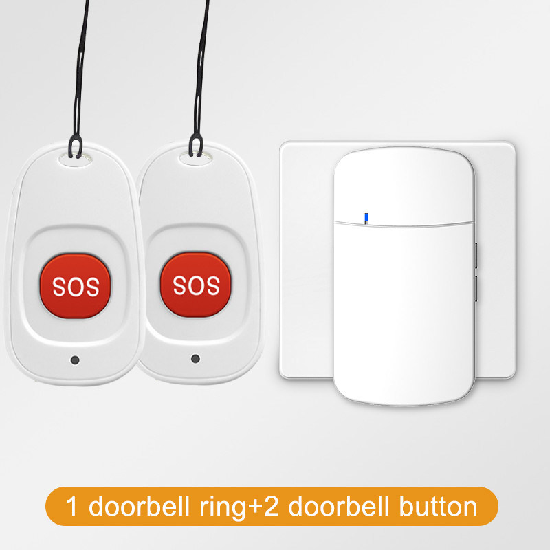 Ângulo da detecção de Ring Doorbell 110° da chamada da bateria de CR123A para sua segurança do pescoço