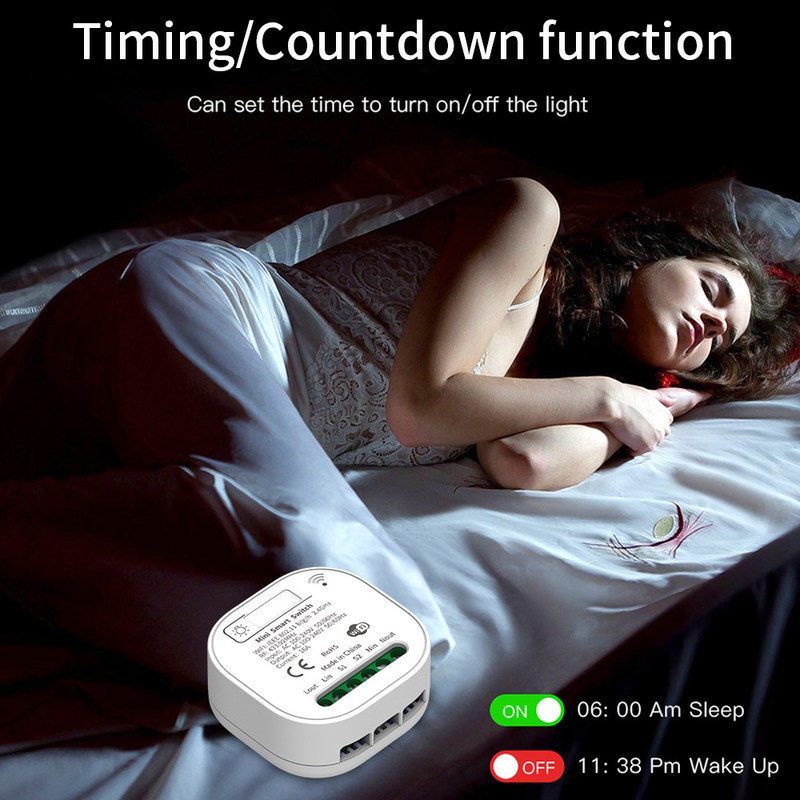auto chave Homekit de Wifi três de controle remoto sem fio do interruptor 2.4GHz fora no interruptor