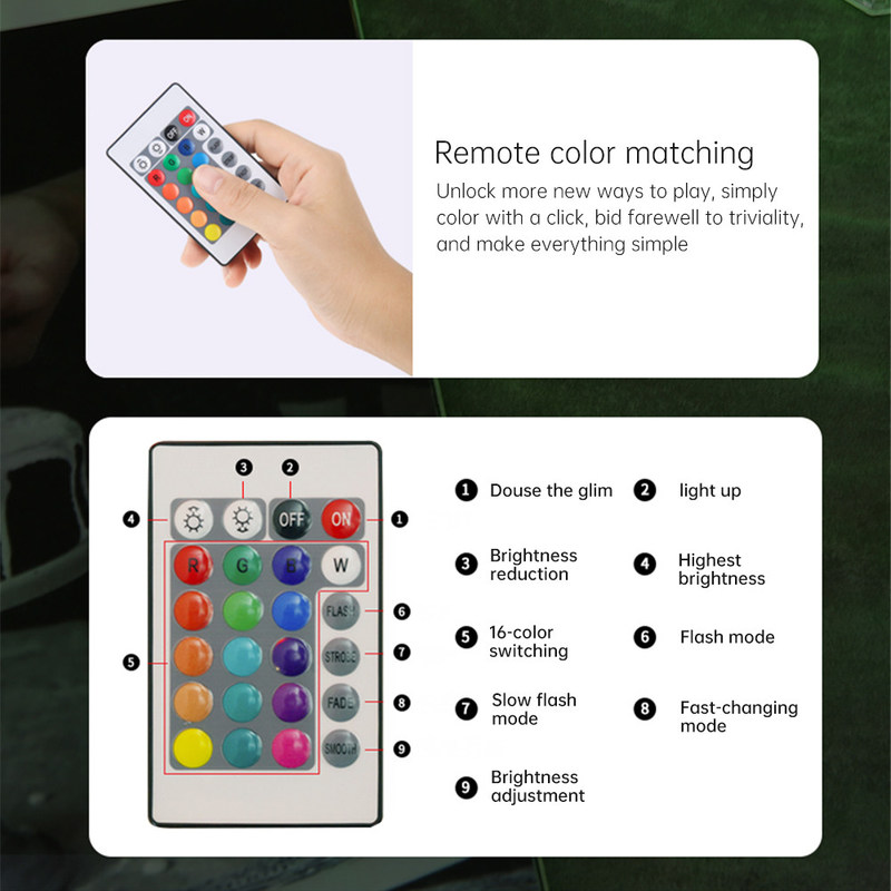 Três cores modernas RGB Rosa colorida Lâmpada de mesa de beira de cama Controle táctil Dimming infinito