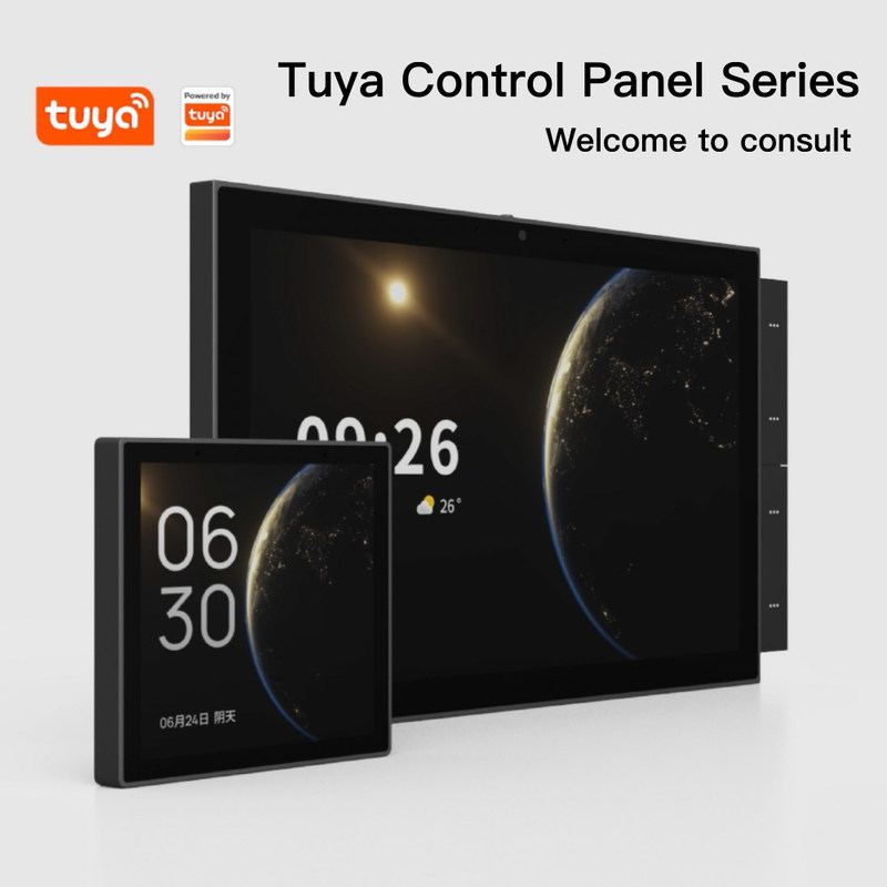 10 polegadas Wifi Smart Home Painel de tela sensível ao toque múltiplos protocolos controle remoto sem fio Socket controle de voz incorporado