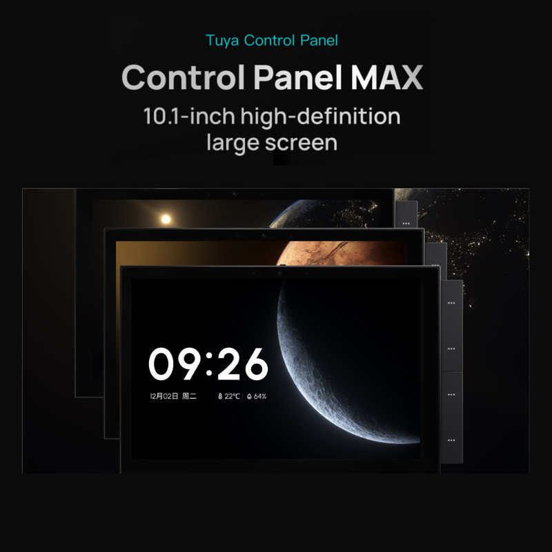 10 polegadas Wifi Smart Home Painel de tela sensível ao toque múltiplos protocolos controle remoto sem fio Socket controle de voz incorporado