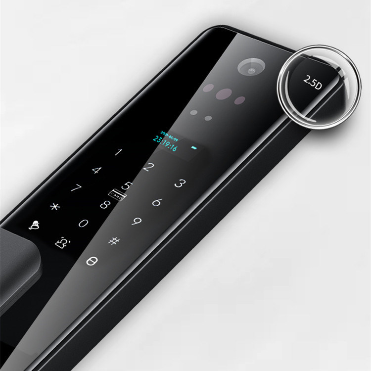 nova chegada Smart Security Lock 60-70mm Backset para segurança e proteção interna 5 diferentes métodos de desbloqueio