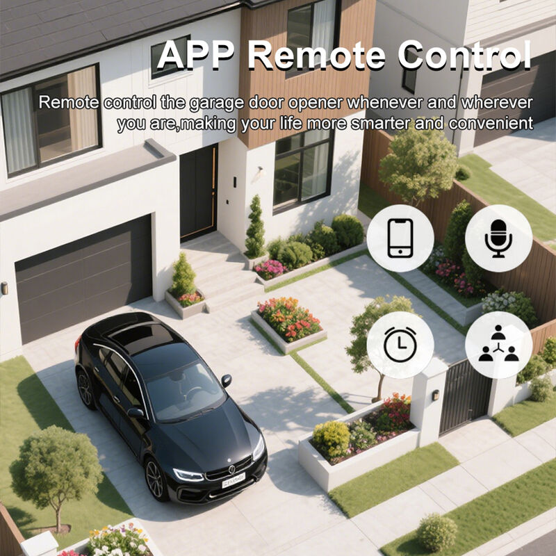 SIXWGH WiFi Zigbee Garage Door Opener Smart Switch Module Tuya Smart Life App Compatível com controle remoto Timer Programação funciona