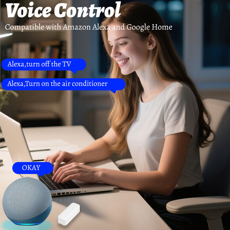 SIXWGH Factory Direct Smart IR Remote Control App Control Via Tuya Bateria Alimentada Uso Rotável Design OEM Logotipo personalizado Disponível