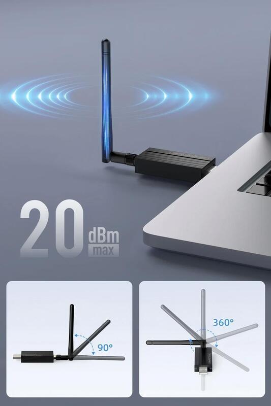 SIXWGH Zigbee 3.0 USB Dongle Plus Gateway Universal para Casa Inteligente Sem Fio com Ganho de +20dBm para Home Assistant Zigbee2MQTT, OpenHAB