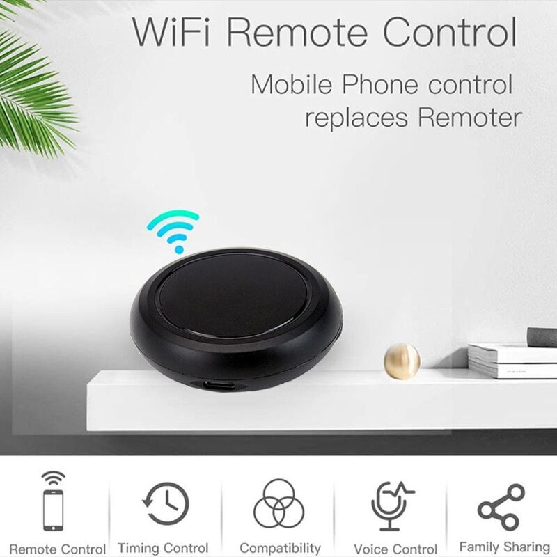 OEM/ODM Smart IR RF Hub, Tuya White Label Universal Remote Control para Integração do Sistema HVAC Smart Home Hotel