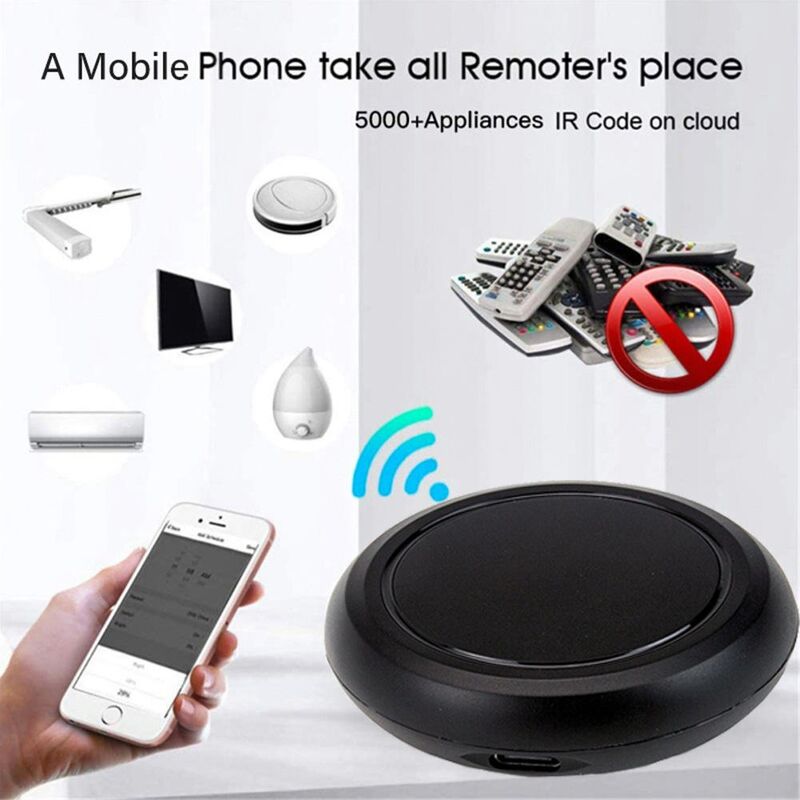 OEM/ODM Smart IR RF Hub, Tuya White Label Universal Remote Control para Integração do Sistema HVAC Smart Home Hotel