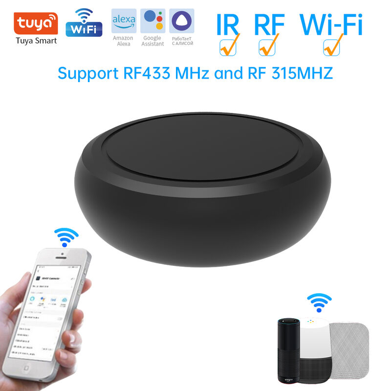 Tuya Smart Home Universal Remote Control Switch, DC 5V Relay Wifi IR RF, compatível com Tuya/Smartlife