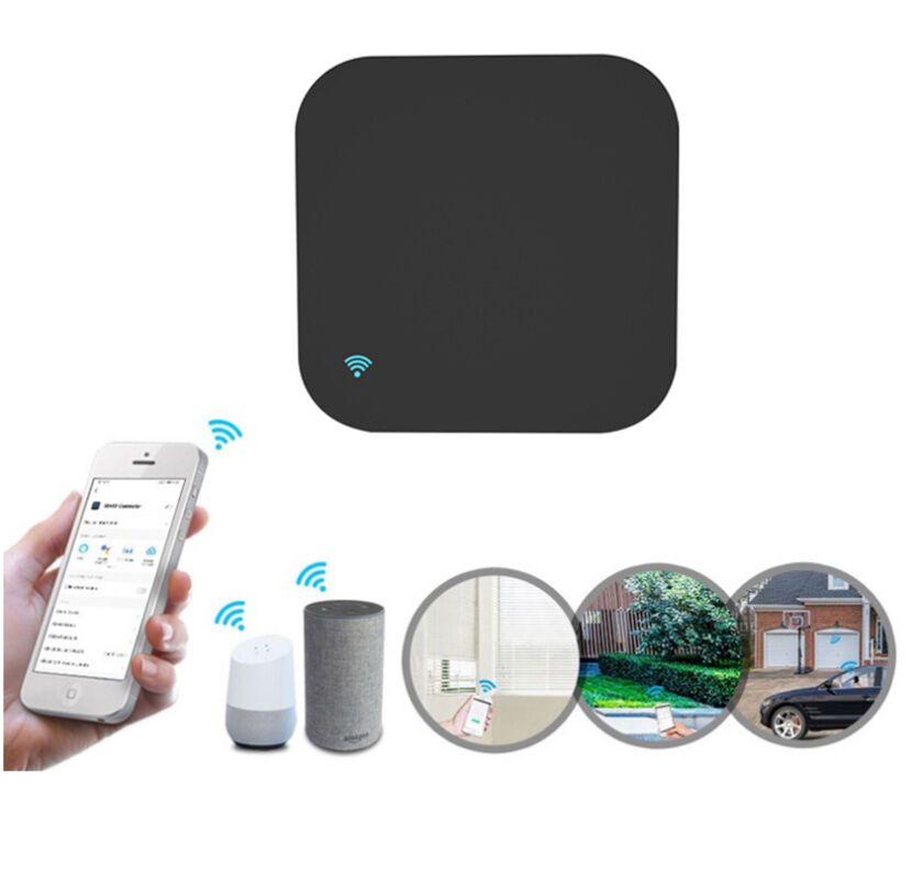 SIXWGH Tuya Smart Controle Remoto EUA/UE/PL Compatível com Alexa Google Home Cobertura 360° Certificado FCC Controle Remoto Inteligente Zigbee IR 5V WiFi