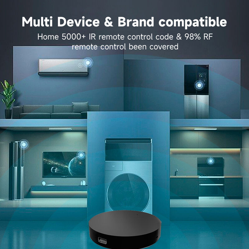 Controle Remoto Inteligente Universal SIXWGH Wi-Fi IR + RF Alexa Google Home Controle por Voz 433/315MHz para TV Ventilador App Tuya Smart Life