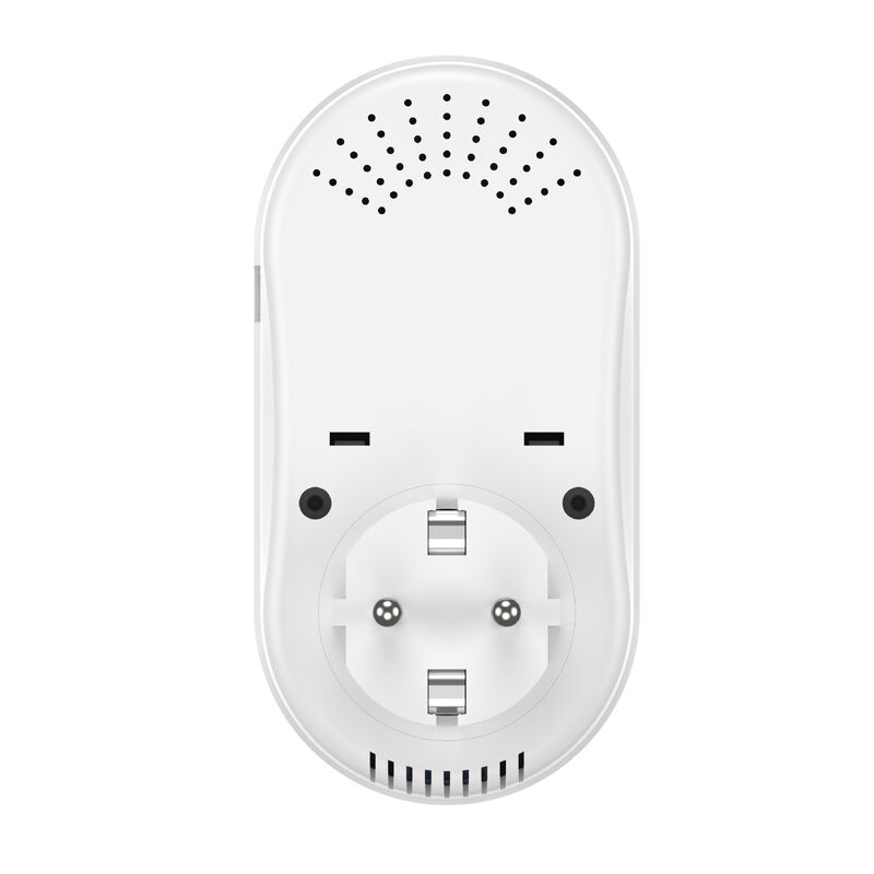 Controlador de temperatura inteligente de modo duplo 16A 100-240V Conectividade Alexa/WiFi Alarme temporário de botão LED para tomada de tomada de energia