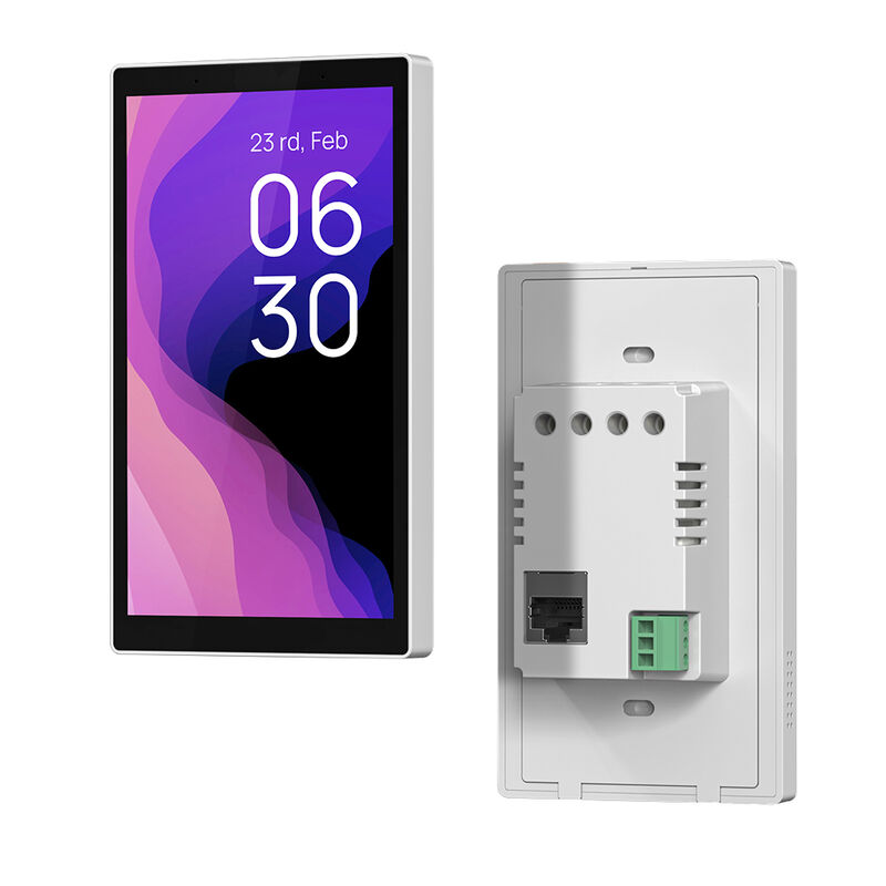 Painel Hub Casa Inteligente Tuya de 5 Polegadas com Tela Sensível ao Toque WiFi, Gateway de Automação Alexa/Google Home, Energia Elétrica para Casas Inteligentes Externas