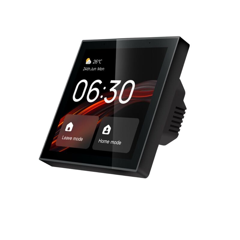 SIXWGH Painel de Controle Inteligente para Casa com Tela Sensível ao Toque de 4 Polegadas, Alexa, Gateway Tuya com Hub Zigbee 3.0 Integrado, Controle por Voz, Montado na Parede, AIoT