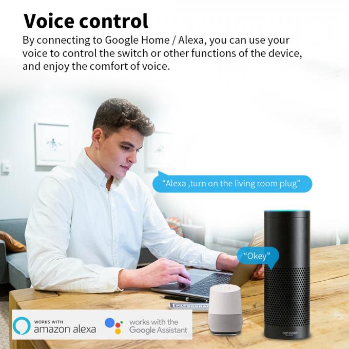 Soquete remoto do interruptor de Tuya Smart Wifi da tomada da UE do soquete da ampola de Zigbee 1