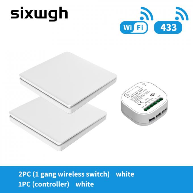 Interruptor esperto de controle remoto do temporizador do App de Tuya do interruptor de SIXWGH 16A WIFI 3