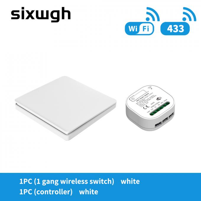 Interruptor esperto de controle remoto do temporizador do App de Tuya do interruptor de SIXWGH 16A WIFI 2