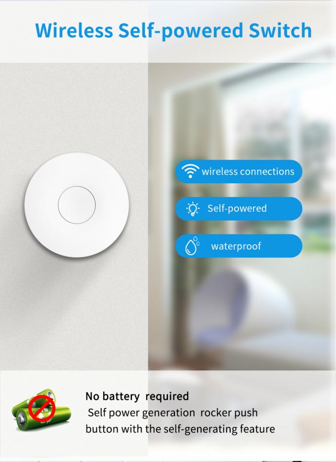 Auto de RF433Mhz - interruptor remoto impermeável posto de Switch Wall Light do controlador 1