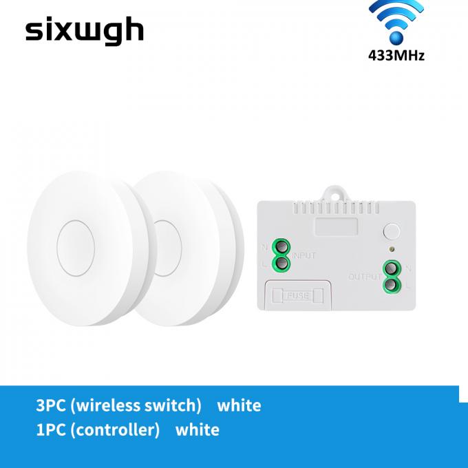 Auto de RF433Mhz - interruptor remoto impermeável posto de Switch Wall Light do controlador 7