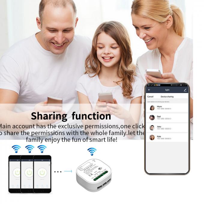 O interruptor esperto sem fio de Tuya ajustou o controlador remoto Timer de WiFi 13